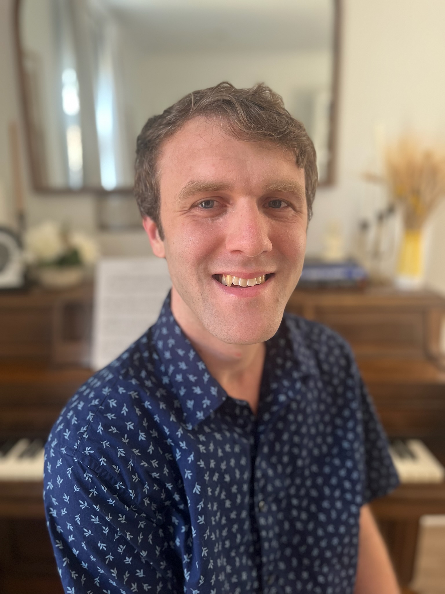 Chase Lirette, piano tuner